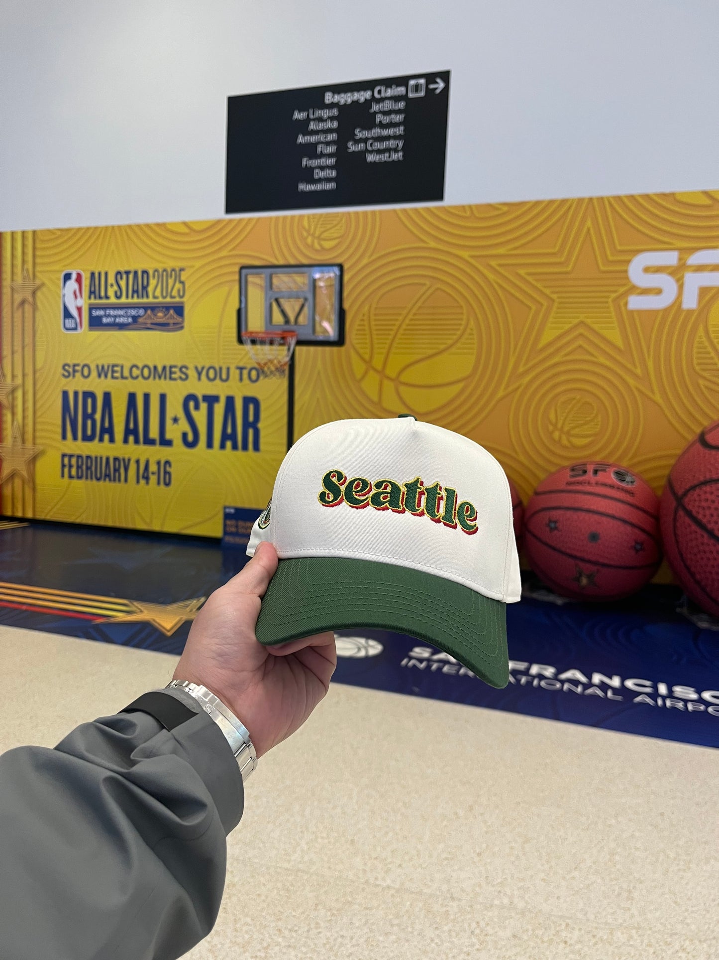 Seattle SnapBack Sonics Inspired