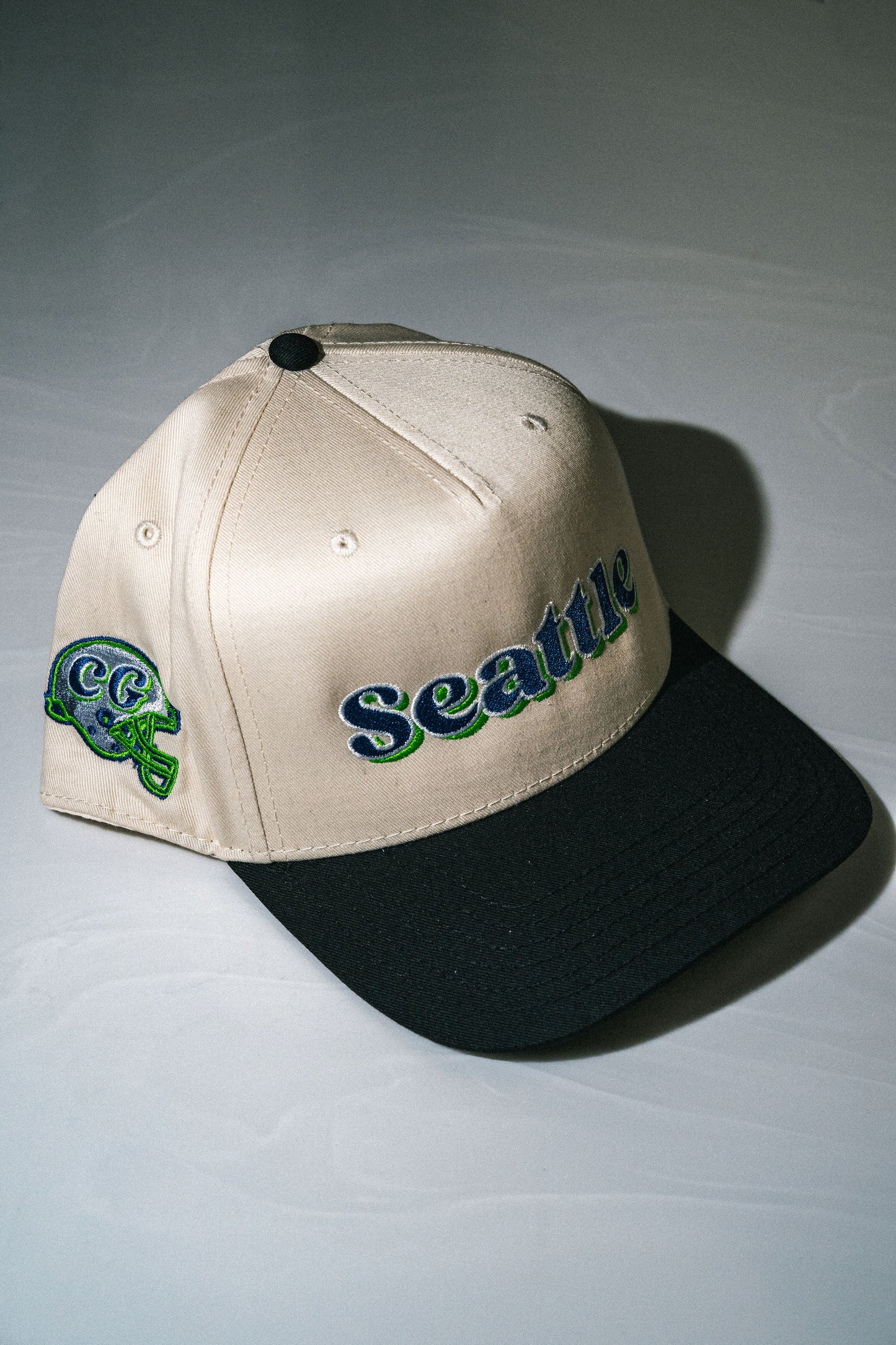Seattle Hawks A-Frame Black Brim