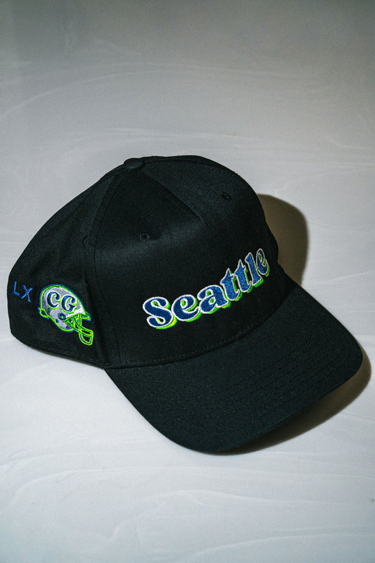 Seattle Hawks A-Frame Black