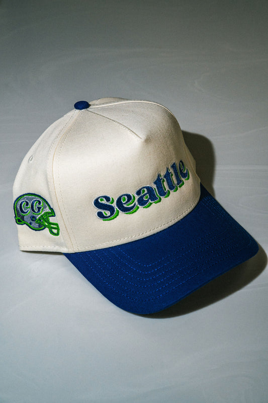 Seattle Hawks A-Frame Blue Brim